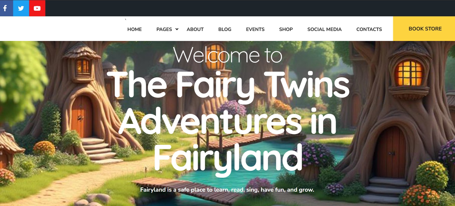 Fairy Twins Website Is Online!
